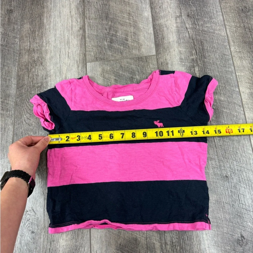 Abercrombie Kids Pink Stripe‎ Top